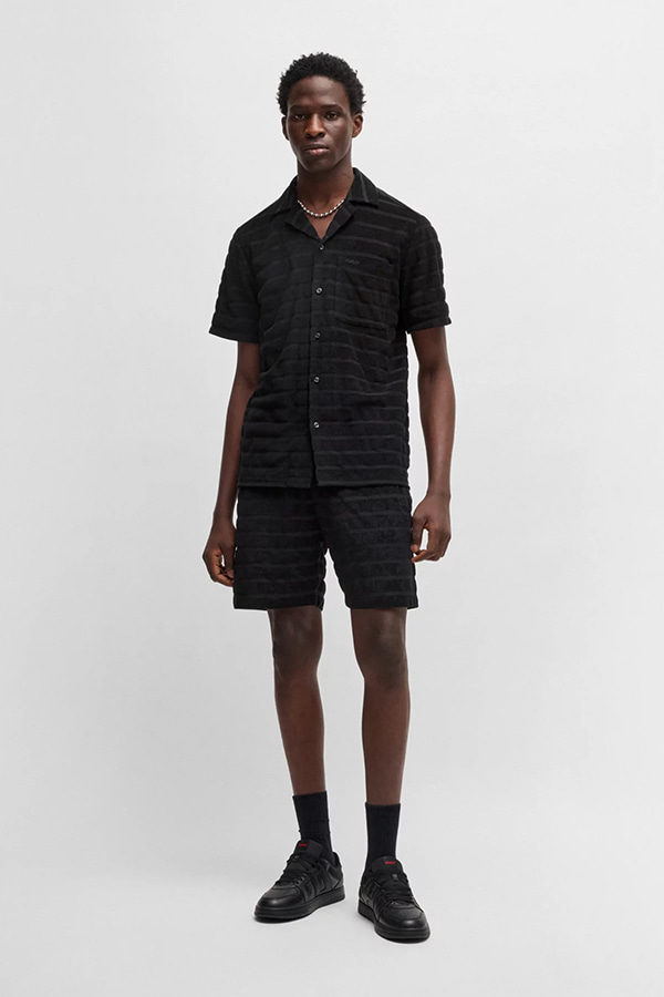 ΒΕΡΜΟΥΔΑ ΠΕΤΣΕΤΕ HUGO - 001 ΜΑΥΡΟ